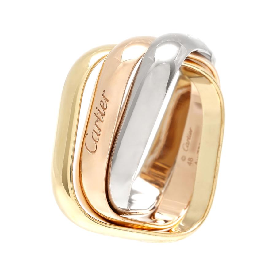 Cartier（カルティエ） トリニティ クッション クラシックモデル K18