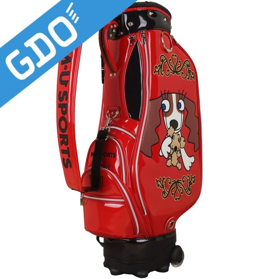 MUスポーツ M.U SPORTS キャスター付き キャディバッグ 703V1104 : GDO