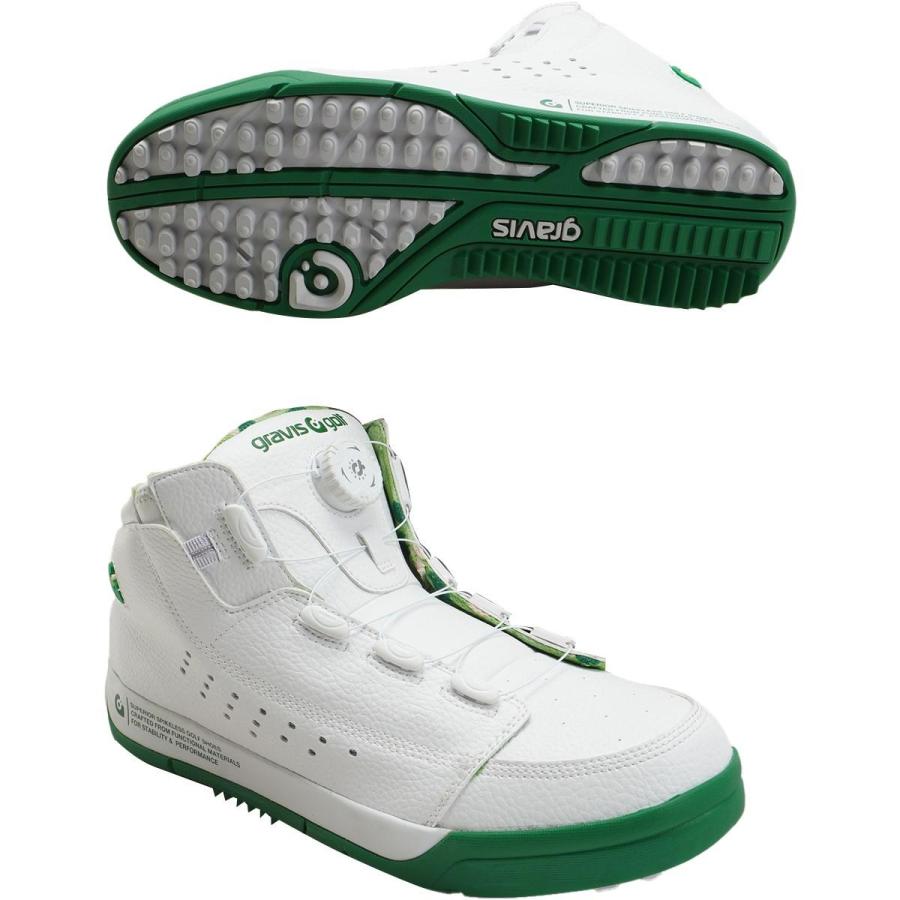 グラビスゴルフ gravis golf ミッドカット ダイヤルゴルフシューズ