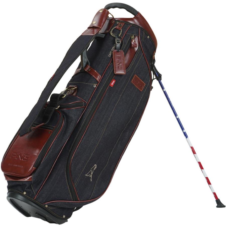 PING（ピン） デニム スタンドキャディバッグ : GDOゴルフショップ