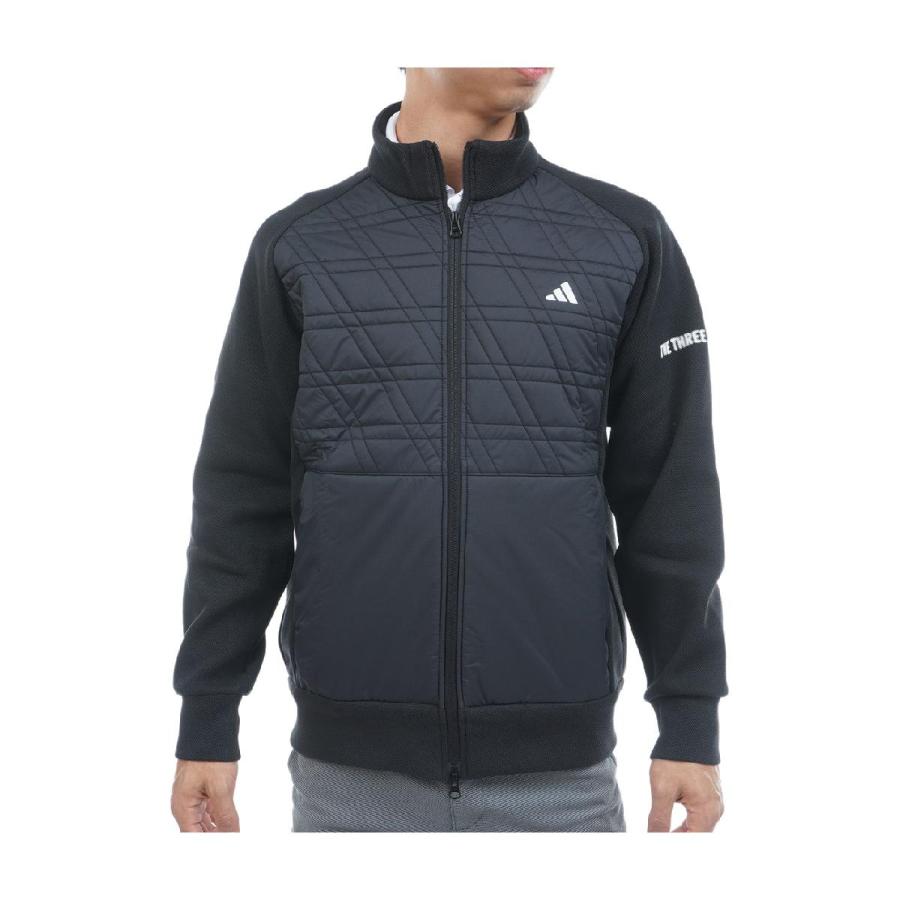 adidas（アディダス） ストレッチ ファブリックミックス フルジップ
