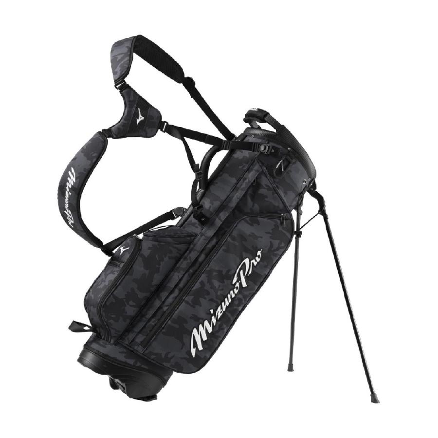 K445 MIZUNO ブラック キャディバッグ NX.2 キャディバッグ(【男性