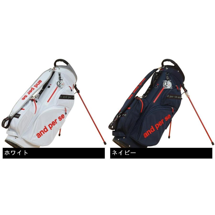 and per se（アンパスィ） スタンドキャディバッグ 7007MA キャディ