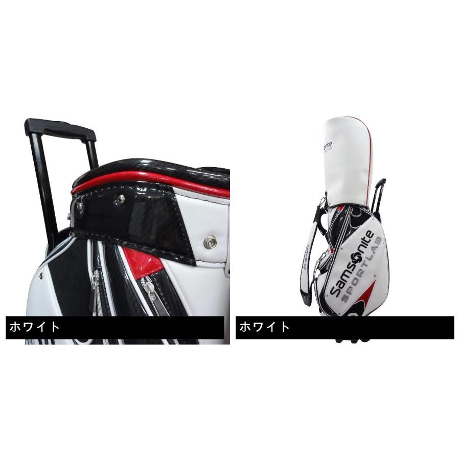 Samsonite（サムソナイト） キャスター付きキャディバッグ : GDOゴルフ