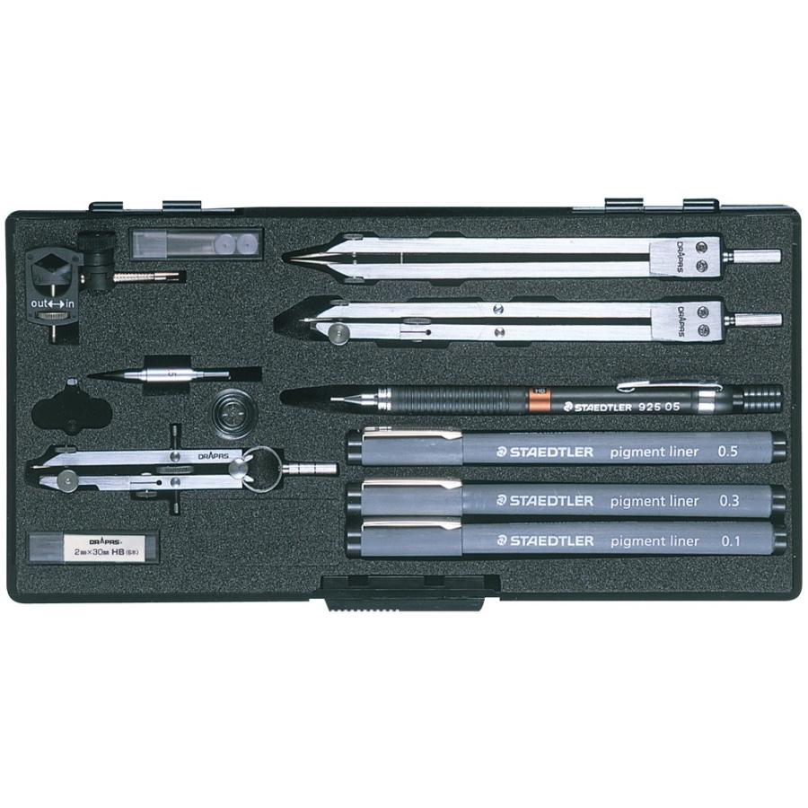 ドラパス 独式製図器セット 9本組 16品 01-515 : 画材生活 本店-ヤフー
