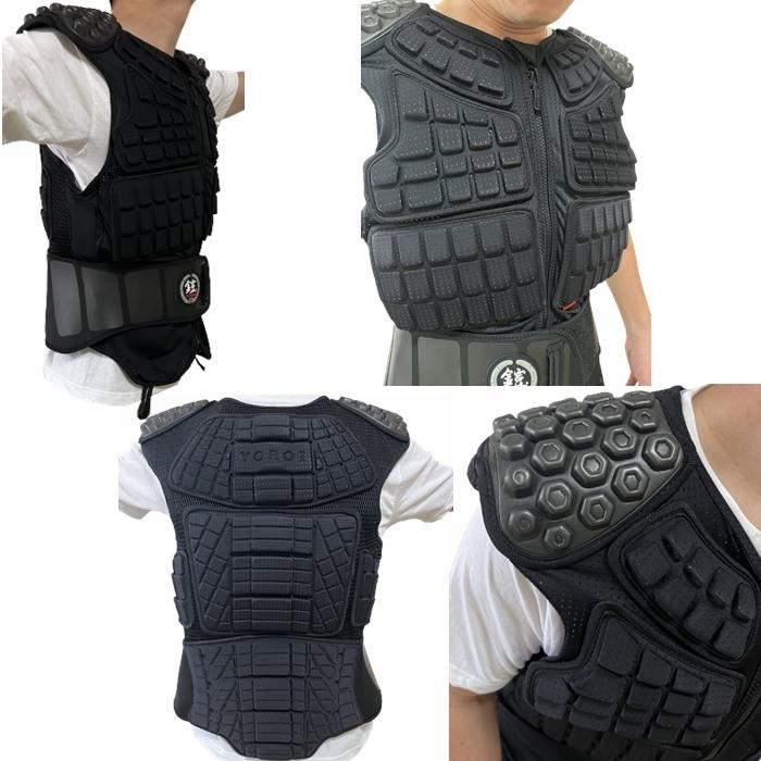鎧 プロテクター エアリー ベスト スノーボード・スケボー・オフトレに