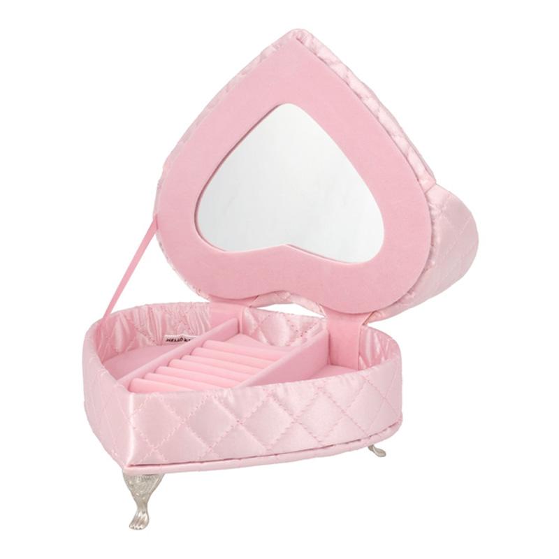 ハローキティ50周年記念 ピンクキルトシリーズ アクセサリーケース