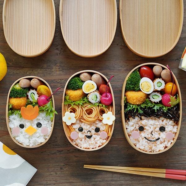 大館工芸社 曲げわっぱ 親子弁当 子ども用 キッズ わっぱ弁当 秋田杉