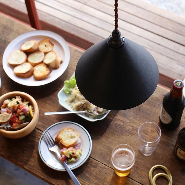 FUTAGAMI（フタガミ） ペンダントランプ 円錐 削り出し 黒ムラ