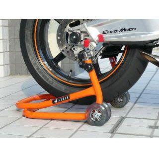 Jトリップ JT-125 ショートローラースタンド 標準幅 ホワイト ブラック