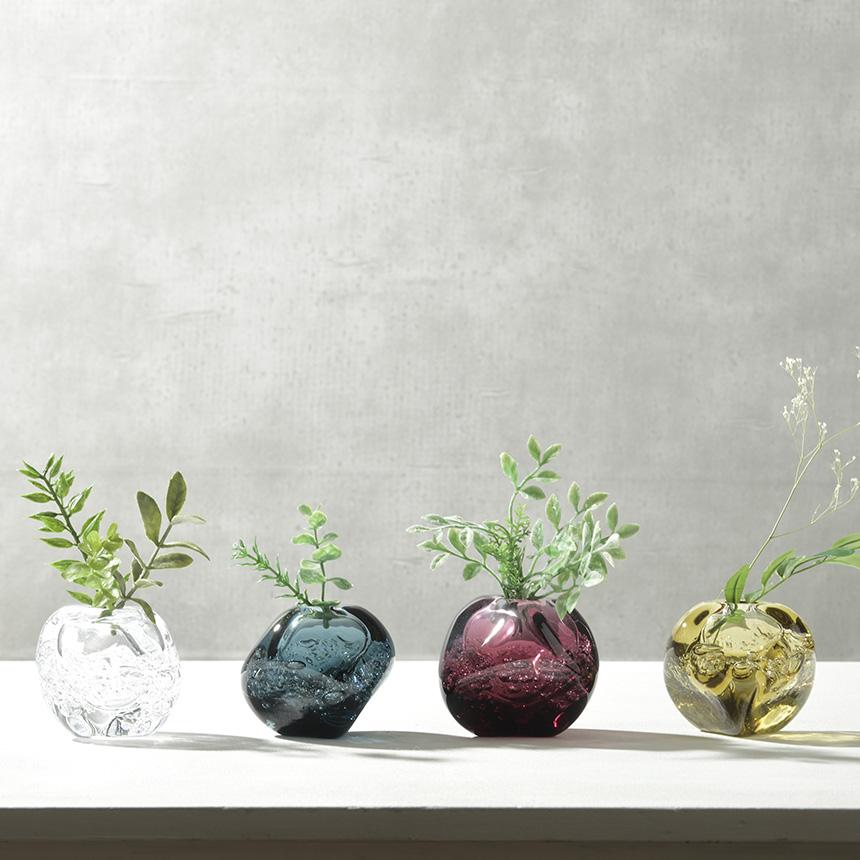 sghr（スガハラ） フラワーベース 花瓶 ゴブ 一輪挿し 日本製 おしゃれ