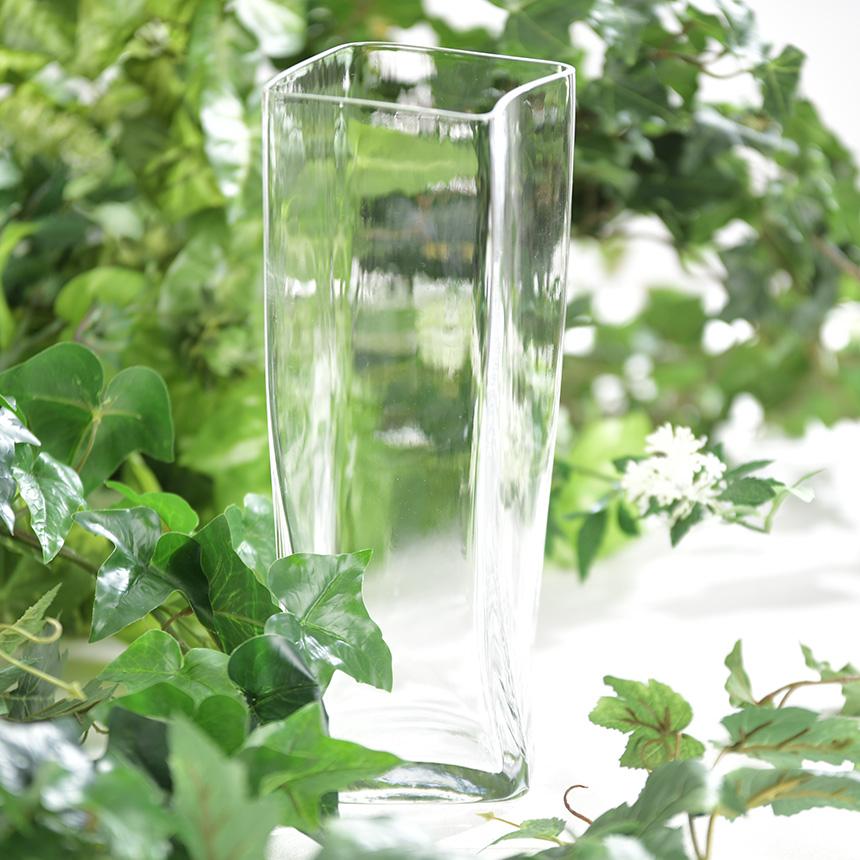 sghr（スガハラ） フラワーベース 花瓶 HELEN ヘレン 花器 四角 M 日本