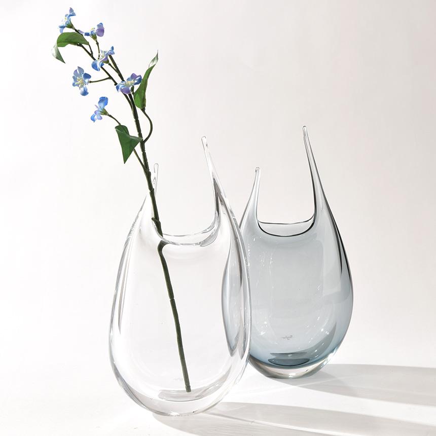 sghr（スガハラ） フラワーベース 花瓶 Corriente コリエンテ L 日本製