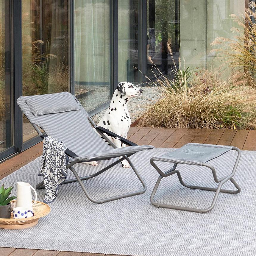 オットマン 屋外 折りたたみ 軽量 Lafuma ラフマ オットマンチェア