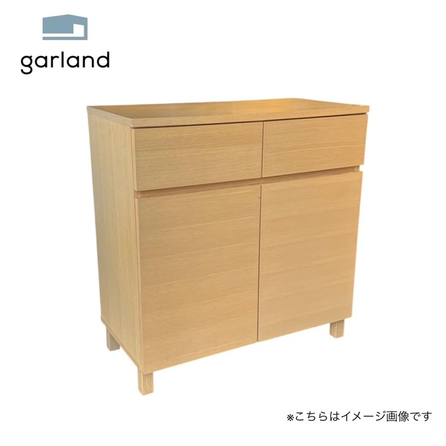 無印良品（MUJI） オーク材 キャビネット 食器棚 レンジボード 収納棚