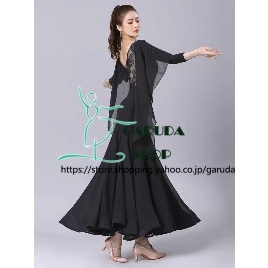 Garuda SHOP 社交ダンス衣装 レディースダンスレッスン練習ドレス