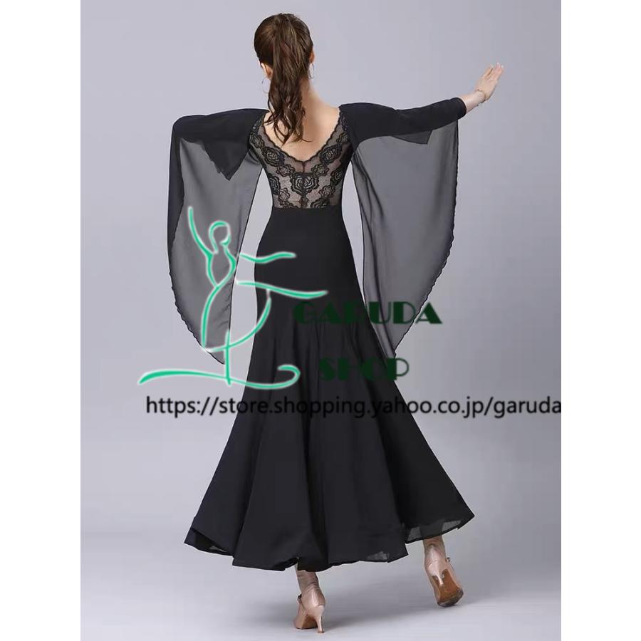 Garuda SHOP 社交ダンス衣装 レディースダンスレッスン練習ドレス