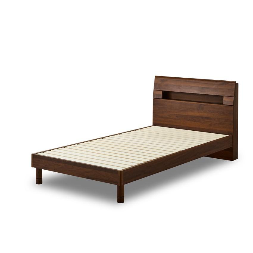 ベッド シングルサイズ おしゃれ ベッドフレーム 天然木 ナラ材 すのこ