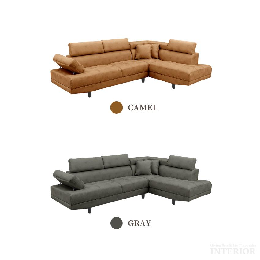 ソファー カウチソファー コーナーソファー おしゃれ 4人掛け l字