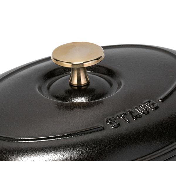 Staub（ストウブ） 【並行輸入品】 鍋 オーバル ホットプレート 23cm