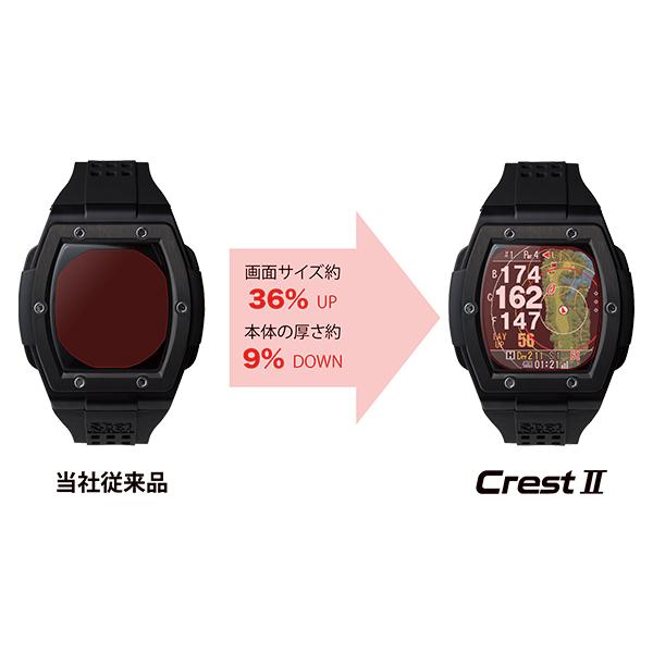 ShotNavi（ショットナビ） クレスト2 Crest 2 腕時計 GPS距離計測機