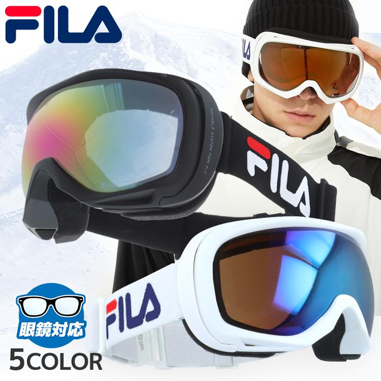 FILA（フィラ） スキー ゴーグル スノボ スノーゴーグル メガネ対応