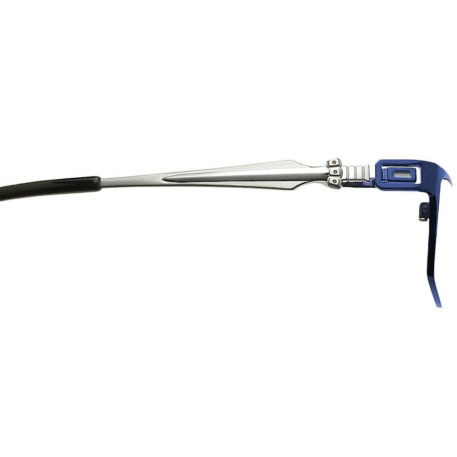 キングダム メガネ KINGDOM 信モデル 度数なし青色光カットレンズ付き