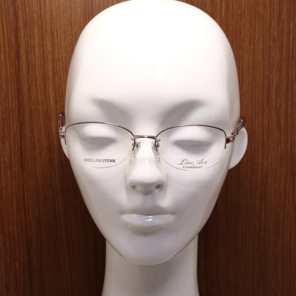 LineArt】ラインアート メガネ XL1695 col.PK 度付又は度無レンズ標準