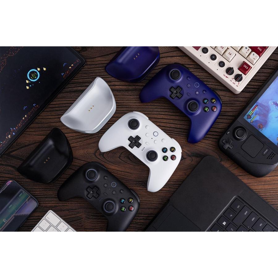 8BitDo Ultimate 2 ワイヤレスコントローラー 充電ドック付き PC