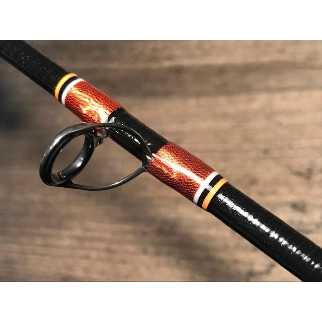 クラモチロッド ネオクラシック54F ・GIZMO別注色 ORANGE×BLACK