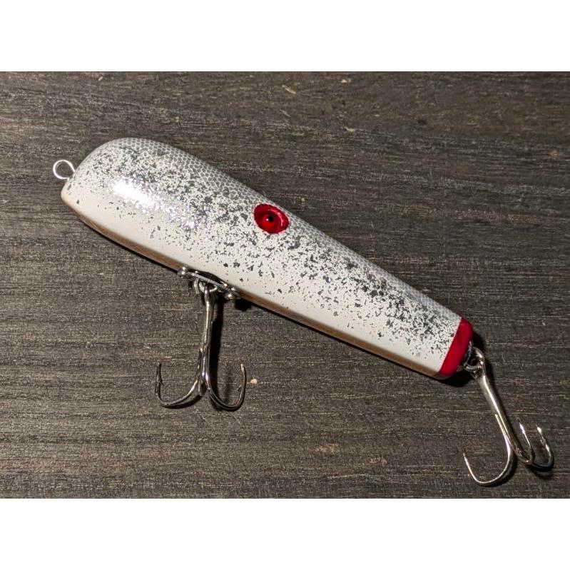 アカシブランド ノーリップジャックナイフ ホワイトレッド/銀ラメ