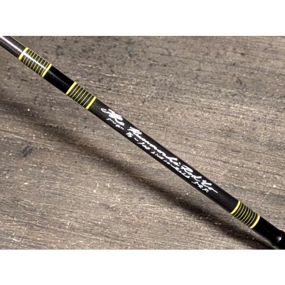 クラモチロッド ネオクラシック54F ブラック＆イエロー（スパイラル