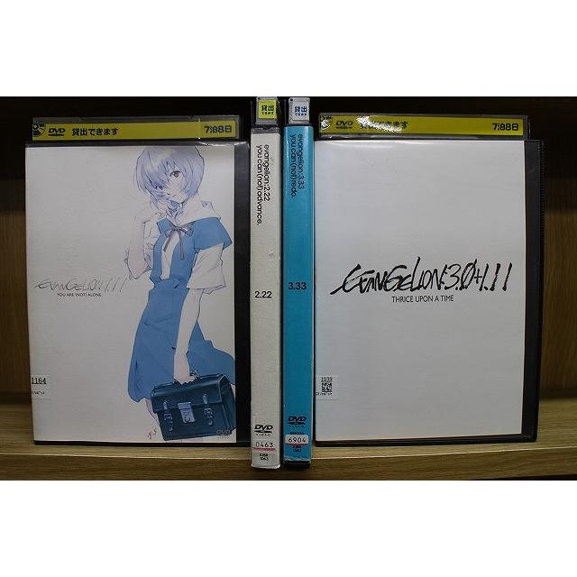 DVD エヴァンゲリオン 新劇場版 序 破 Q 1.11 2.22 3.33 + 劇場版 シン