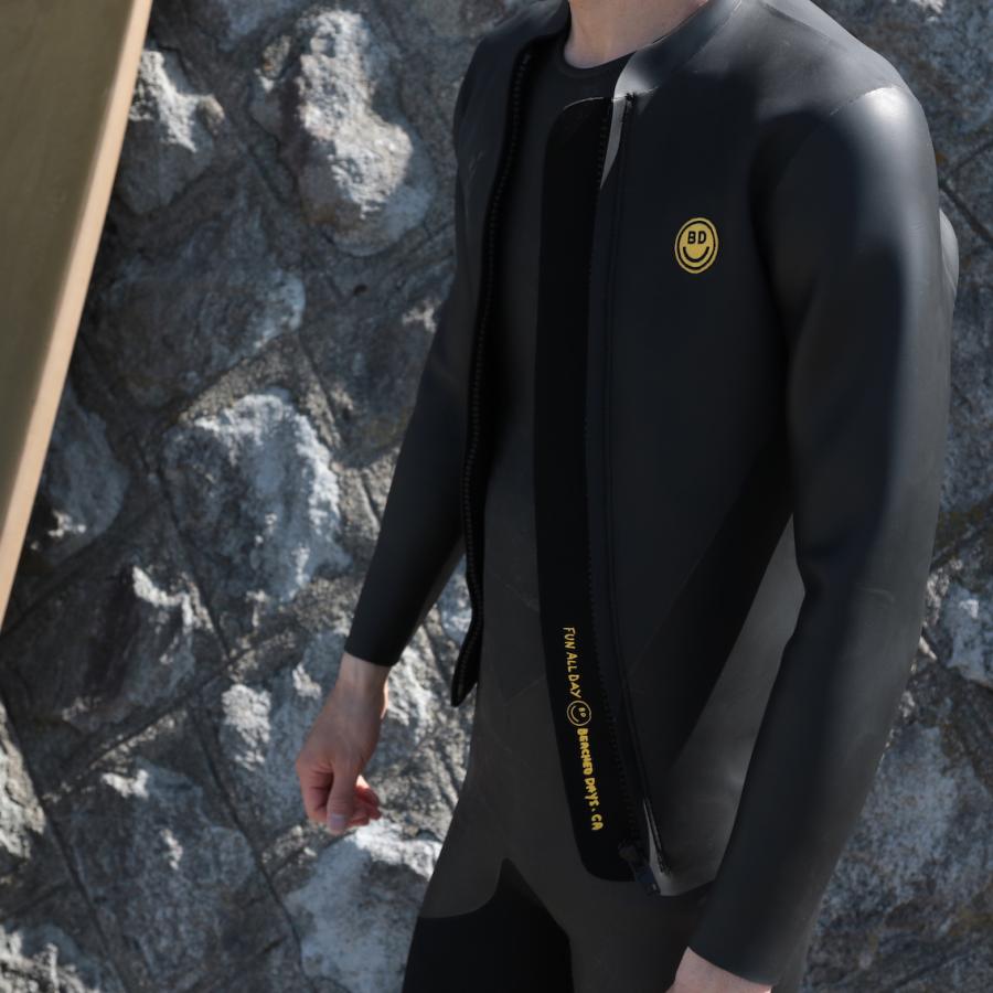 BEACHED DAYS ビーチドデイズ オール2mm スキン ジャケット タッパー