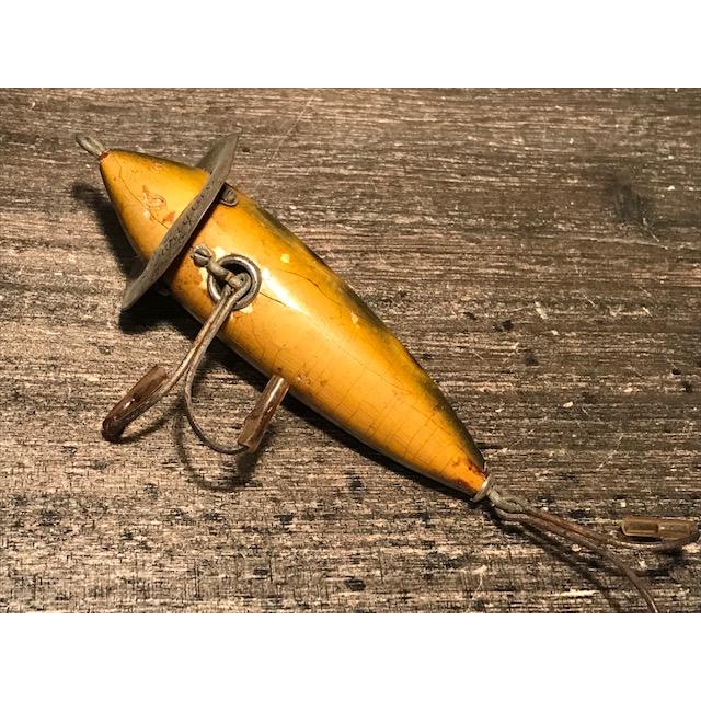 ヘドン #210サーフェス（ウッド） フロッグスポット ・中古、オールド