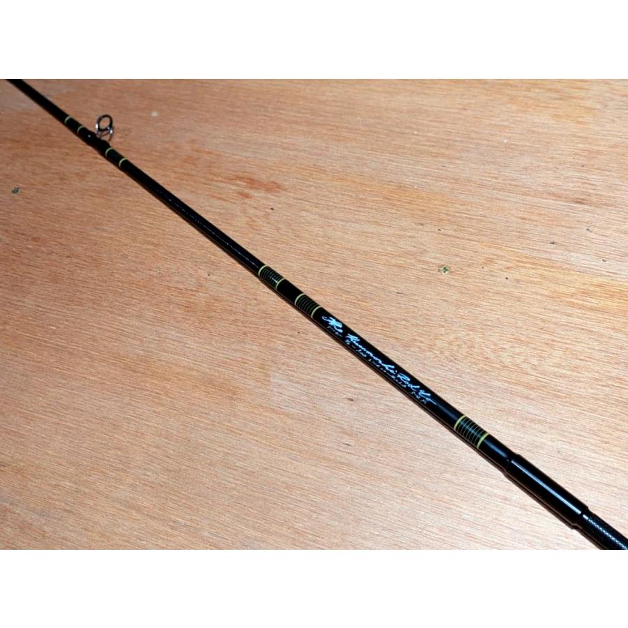 クラモチロッド ネオクラシック54F ブラック＆イエロー（スパイラル