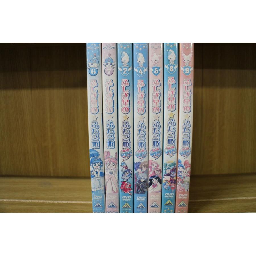 DVD ふしぎ星の☆ふたご姫 + Gyu! 不揃い 7本セット レンタル落ち