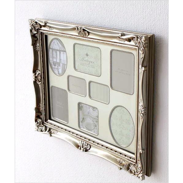 壁掛けフォトフレーム おしゃれ 複数枚 クラシック アンティーク調