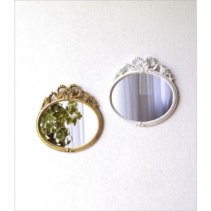 壁掛けミラー ウォールミラー おしゃれ アンティーク 鏡 シンプル