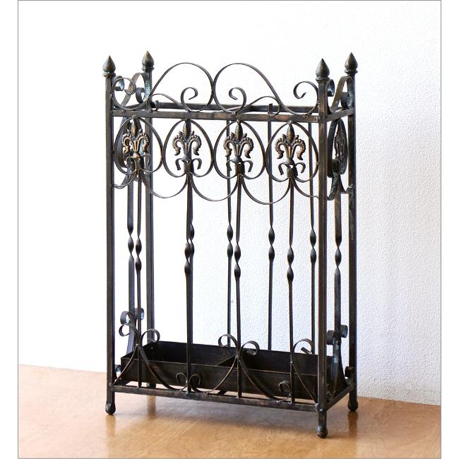 傘立て 傘たて 傘立 アイアン おしゃれ アンティーク スリム