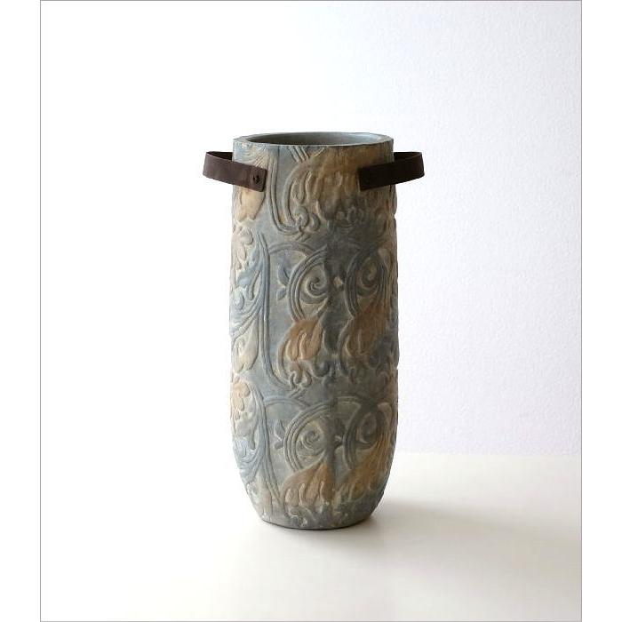 花瓶 花びん おしゃれ 陶器 フラワーベース 花器 大きい テラコッタ