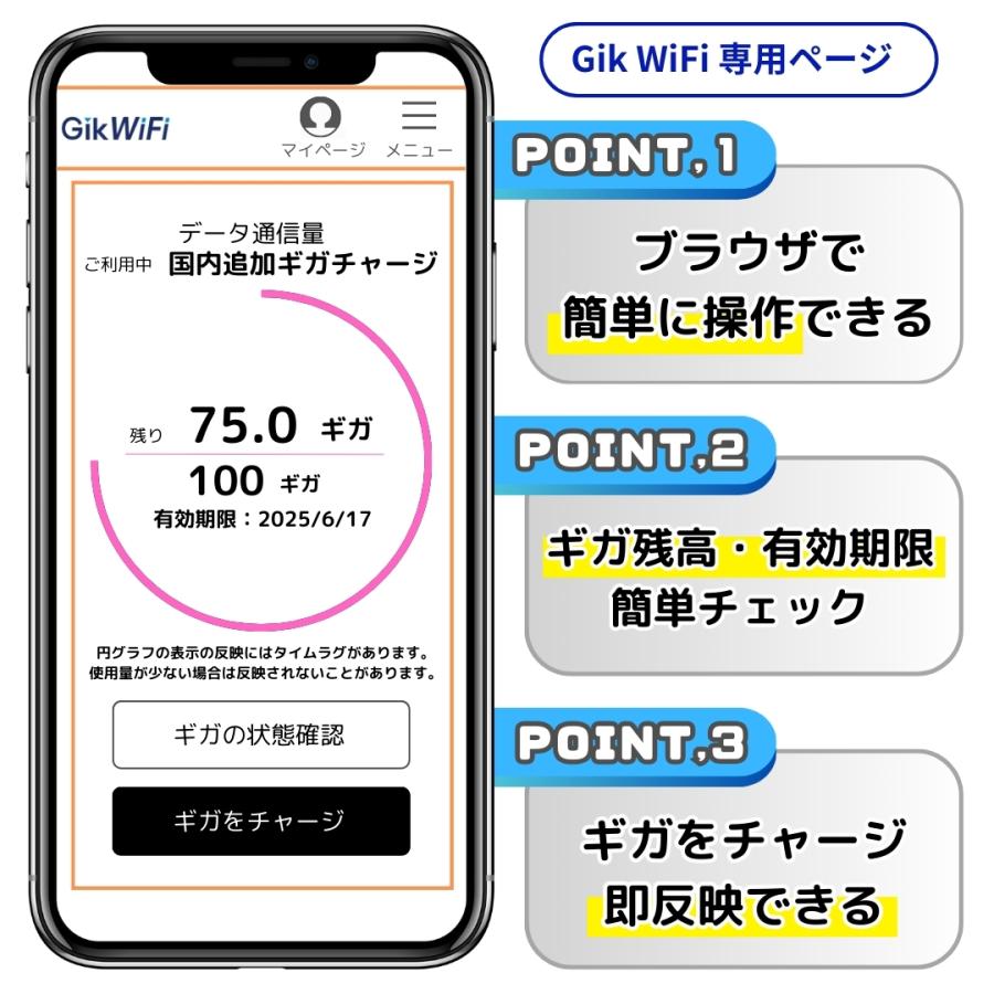 ポケットwifi 100GB 365日 ギガ付き セット ルーター モバイルルーター