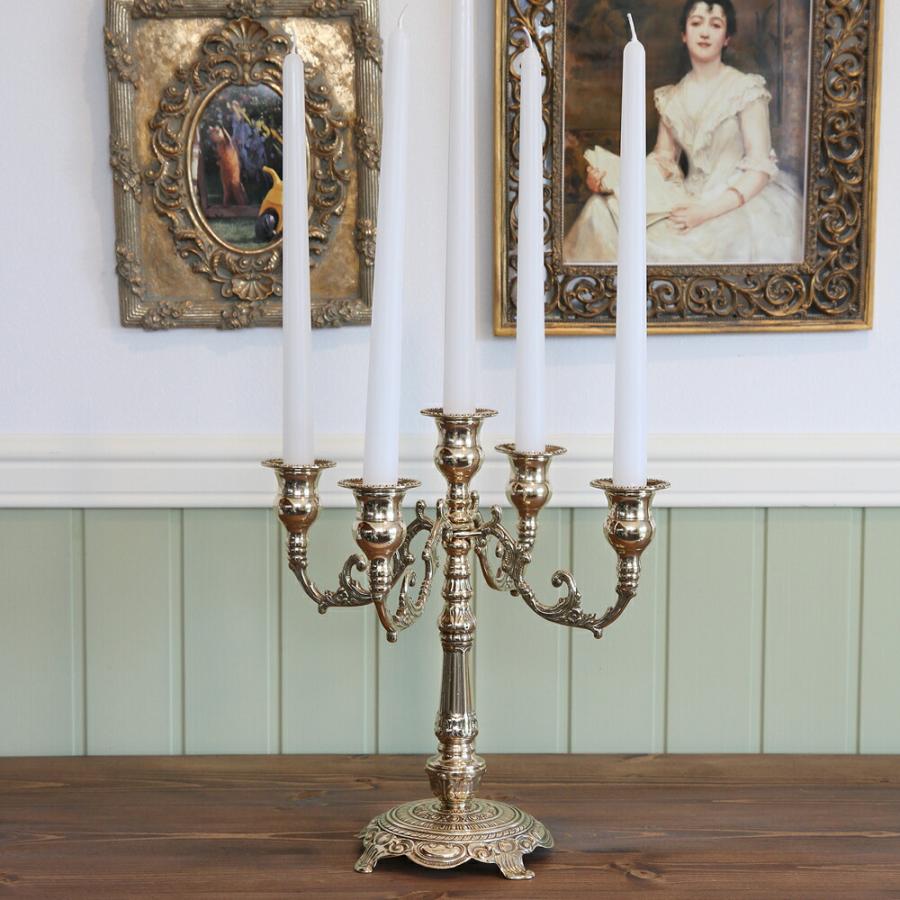 燭台 イタリア製 真鍮製品 ローソク立て キャンドルフォルダー