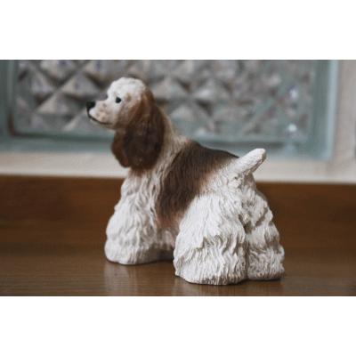 在庫限り フィギュア ドッグ コッカー・スパニエル/ブラウン&ホワイト