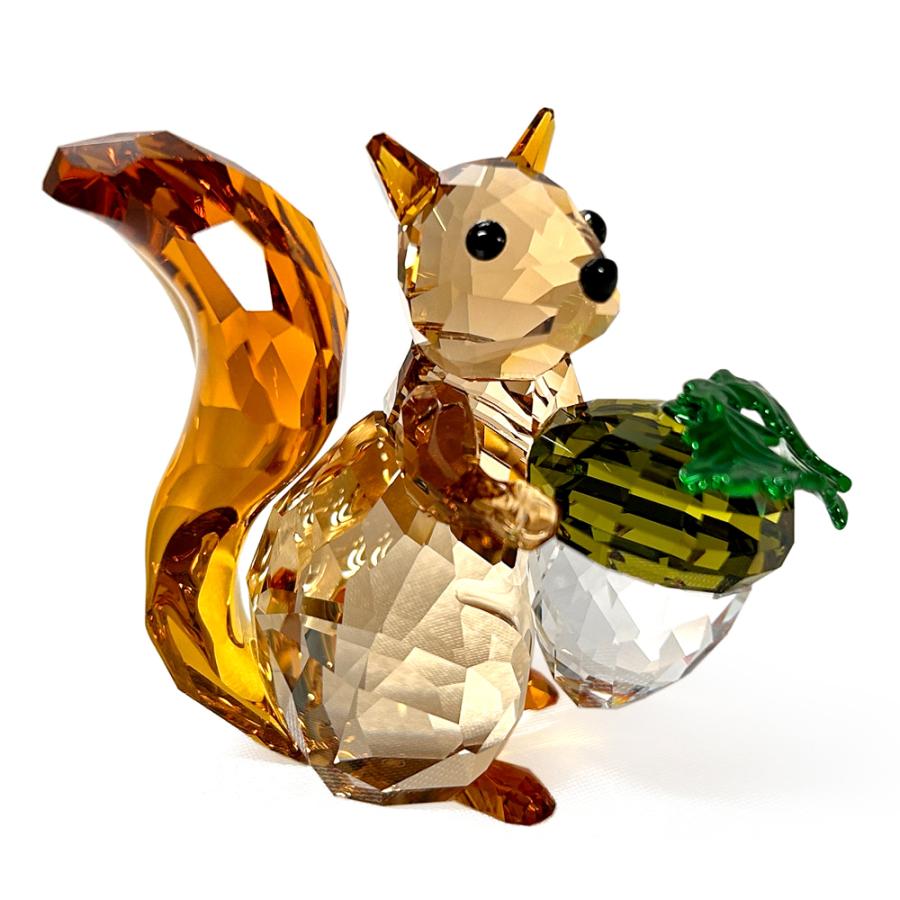 SWAROVSKI（スワロフスキー） クリスタル フィギュア Idyllia リスと