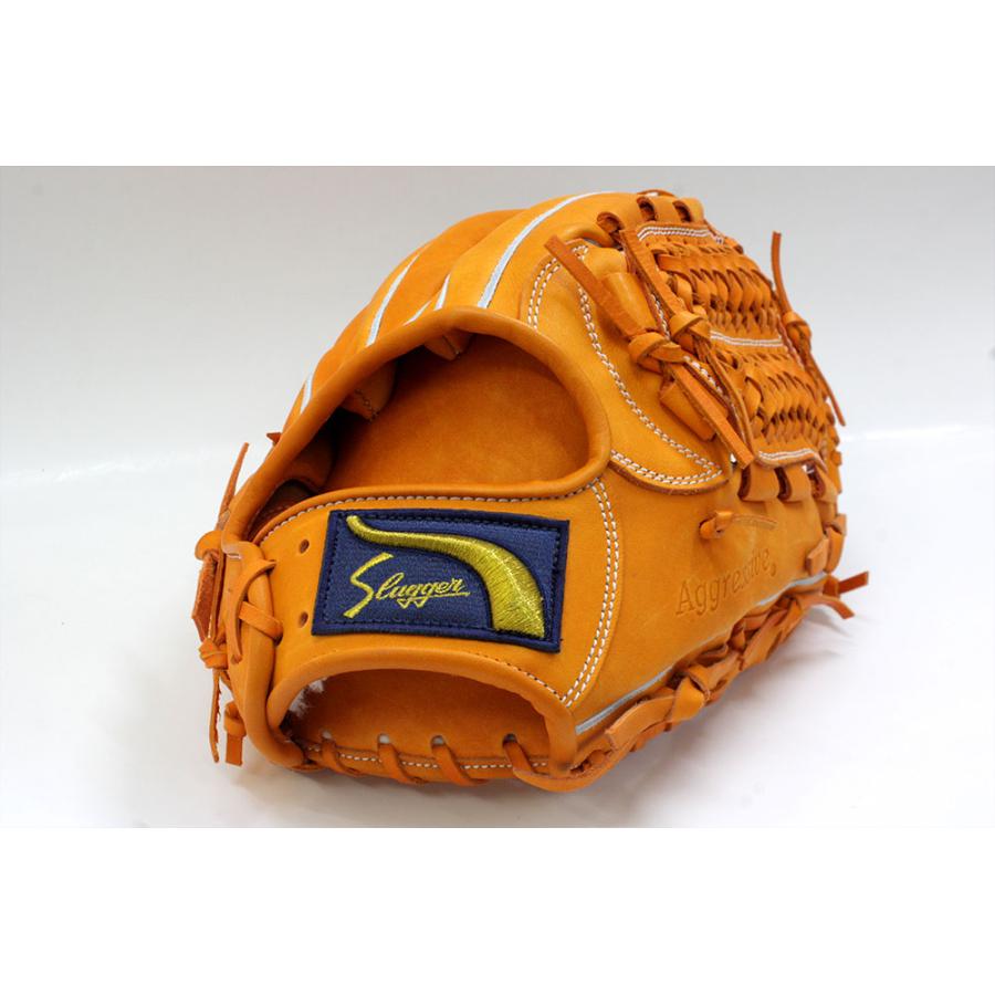 slugger 軟式野球グローブ オレンジ/黒 久保田スラッガー（KUBOTA