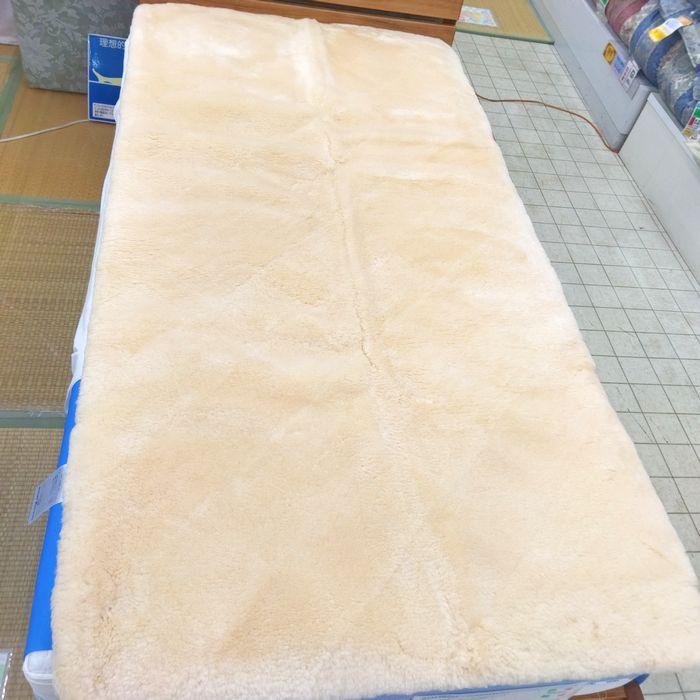 西川（nishikawa） ムートンシーツ ムートン敷きパッド 羊毛 毛皮 羊