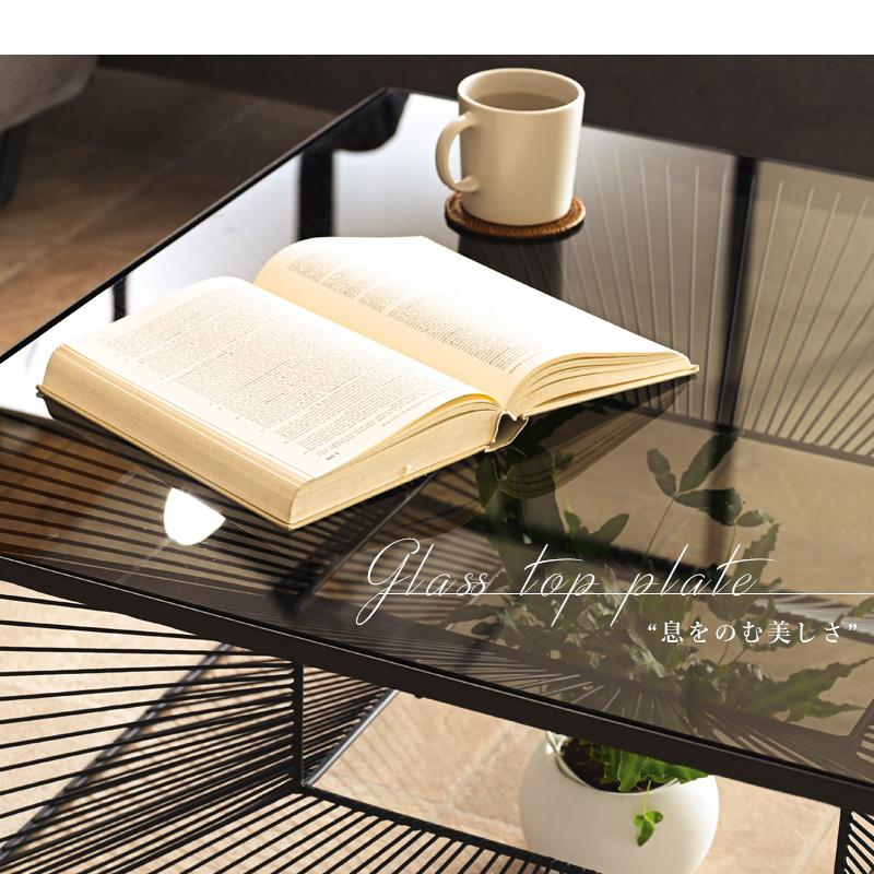 センターテーブル リビングテーブル 正方形 スクエアテーブル ロー