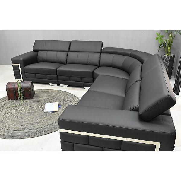 ソファ ソファー コーナーソファ 開梱設置付 イタリアンレザー 大型