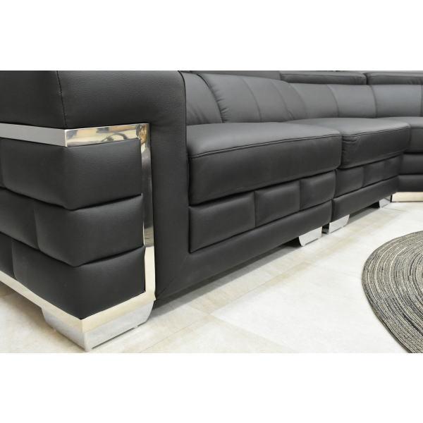 ソファ ソファー コーナーソファ 開梱設置付 イタリアンレザー 大型